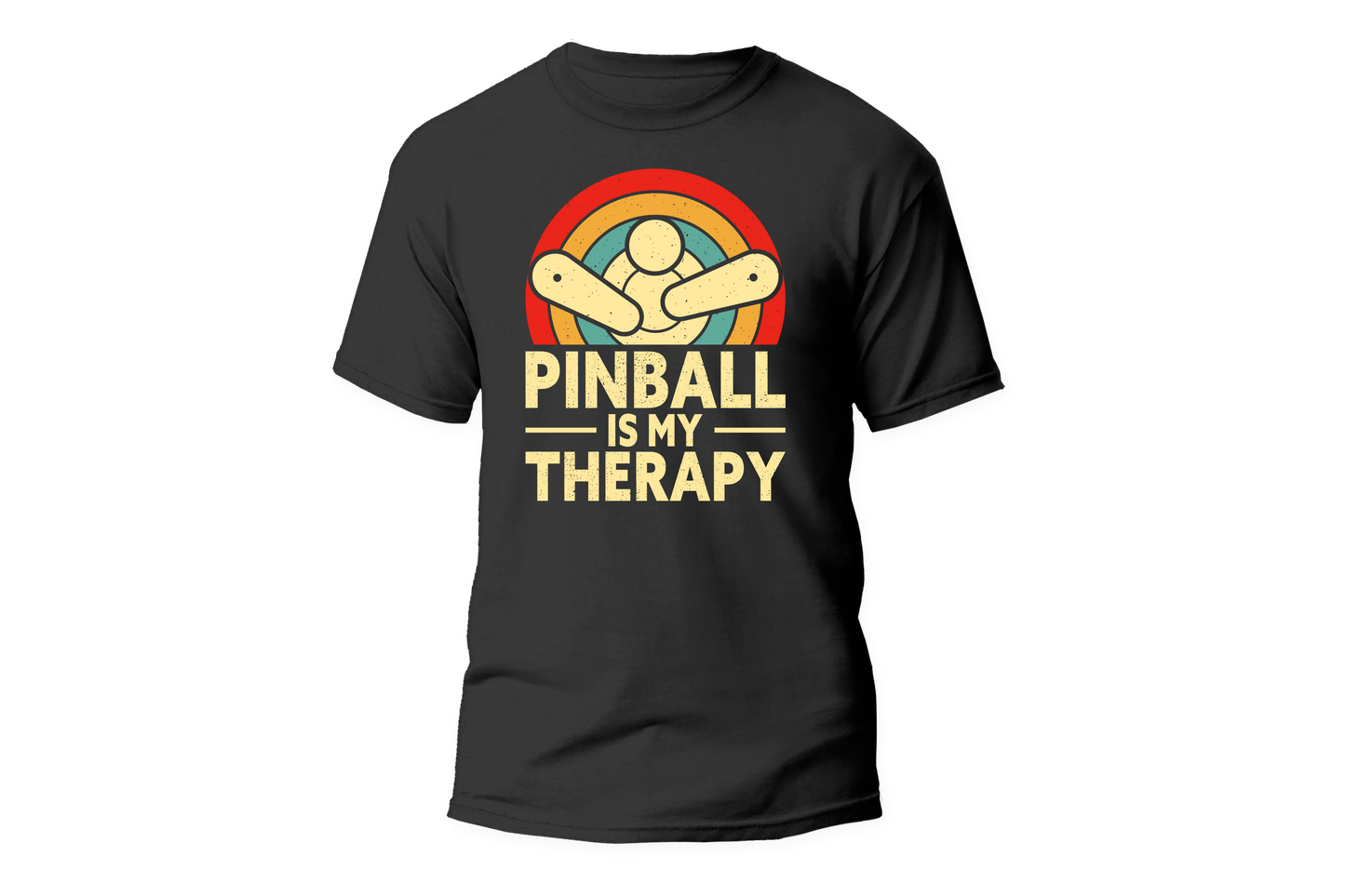 T-shirt Retro Style Pinball is my therapy