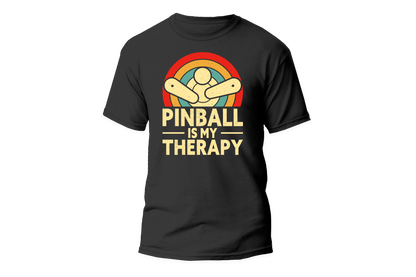 Retro Style Pinball is my therapy T-shirt