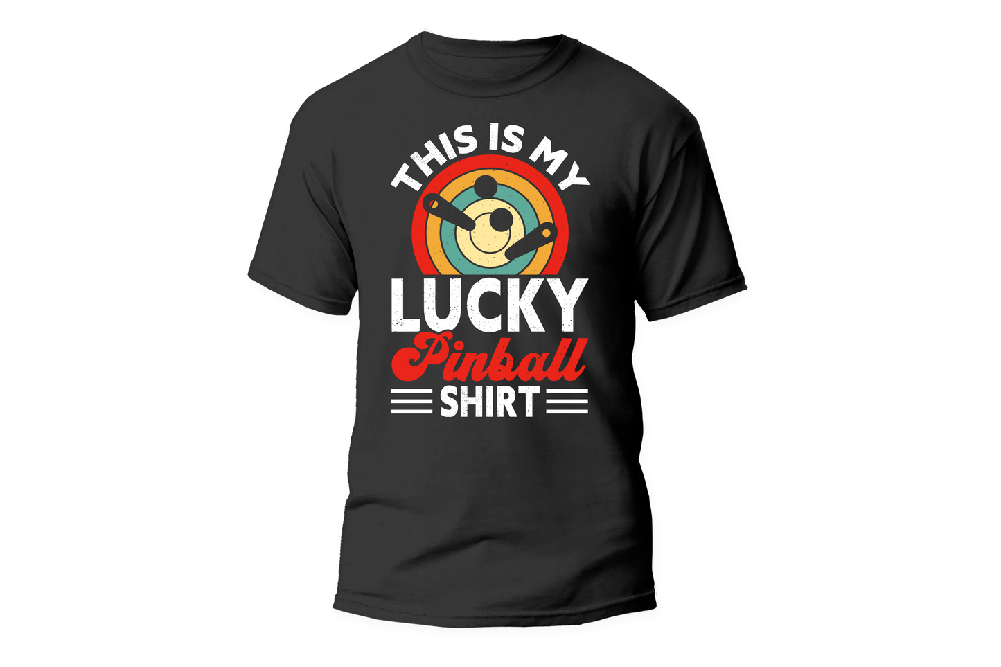 This is my Lucky Pinball t-shirt