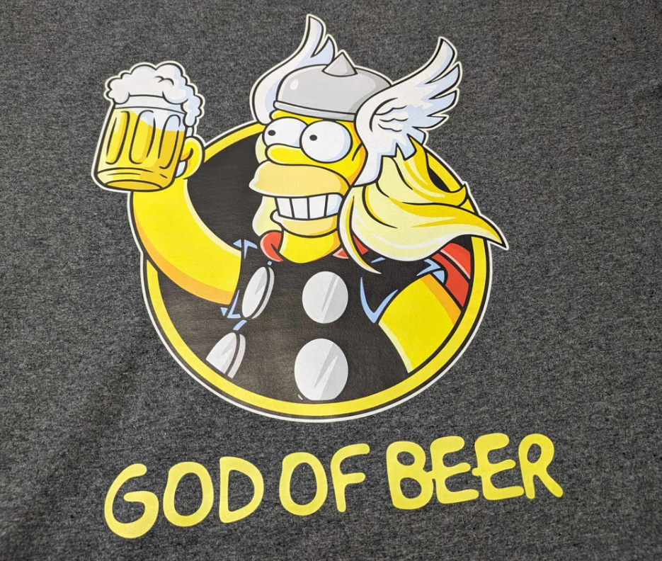 T-shirt God of beer